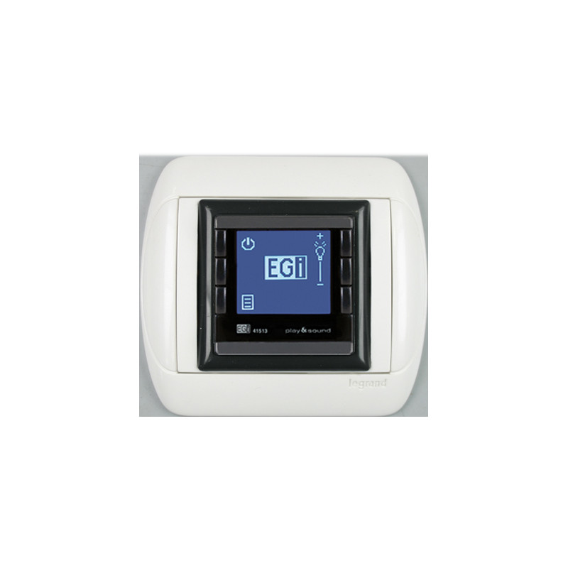 Parts set to adapt EGi Modules to Legrand® series “Galea”. White